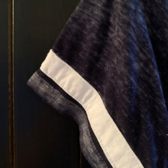 Blue and Gold Urbanology Burnout Baseball T-Shirt - Picture 5 of 10